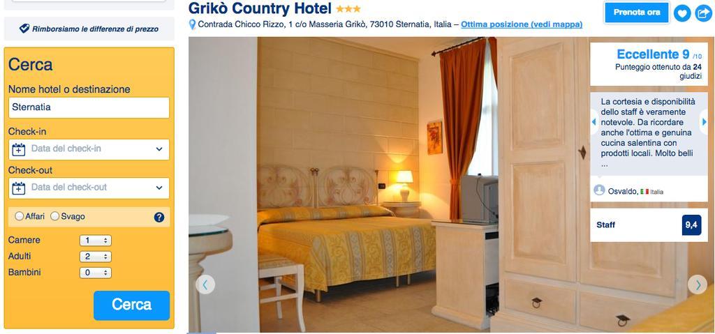 Griko Country Hotel Lecce Dış mekan fotoğraf