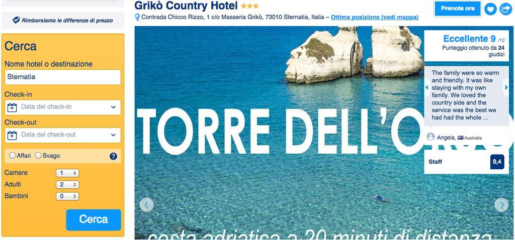 Griko Country Hotel Lecce Dış mekan fotoğraf